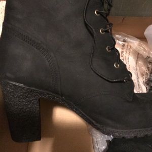 Timberland Earthkeepers Glancy 6" Black Nubuck